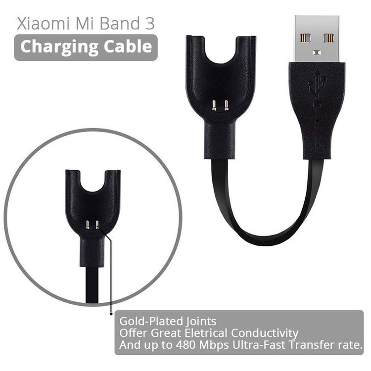 کابل شارژر آیکاتل مدل MI-B02 مناسب برای مچ بند هوشمند شیائومی MI Band 2