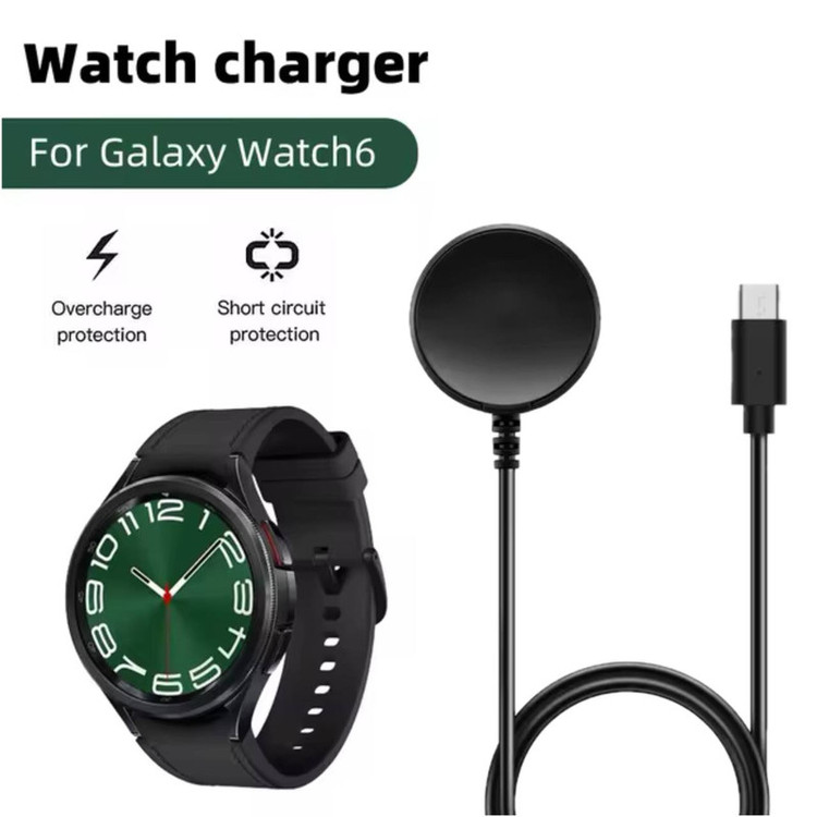 کابل شارژر آیکاتل مدل Galaxia-5S44 مناسب برای ساعت هوشمند سامسونگ Galaxy Watch 5 Sport 44mm