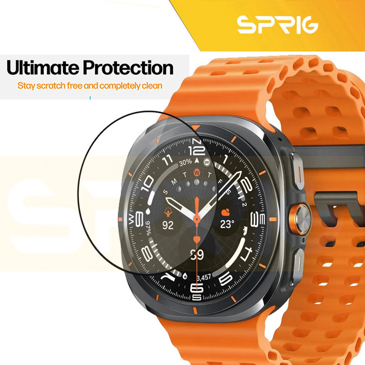 محافظ صفحه نمایش اسپریگ مدل Pmma-SPG مناسب برای ساعت هوشمند سامسونگ Galaxy Watch 7 Ultra 47mm