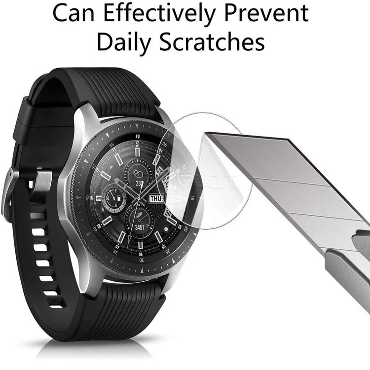 محافظ صفحه نمایش تنکیو مدل Q-Glass مناسب برای ساعت هوشمند سامسونگ Galaxy Watch S4 Classic 46 mm R800
