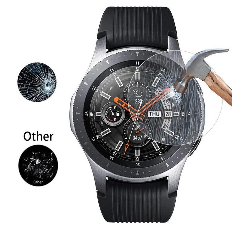 محافظ صفحه نمایش تنکیو مدل Q-Glass مناسب برای ساعت هوشمند سامسونگ Galaxy Watch S4 Classic 46 mm R800