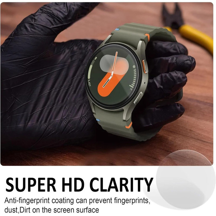 محافظ صفحه نمایش شیشه ای وایت ولف مدل W-Glass مناسب برای ساعت هوشمند سامسونگ Galaxy Watch 7 40 mm