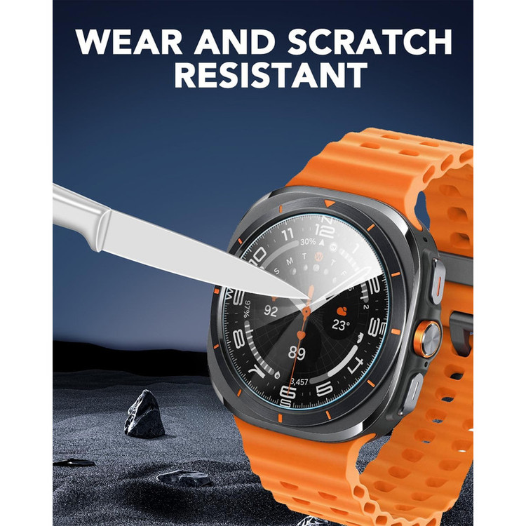 محافظ صفحه نمایش هاپلایت مدل Pmma-HL مناسب برای ساعت هوشمند سامسونگ Galaxy Watch 7 Ultra 47mm بسته سه عددی