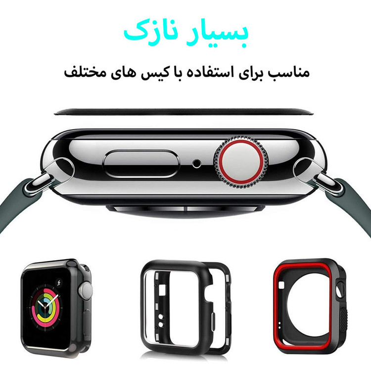 محافظ صفحه نمایش نایت مدل Pmma-KT مناسب برای ساعت هوشمند شیائومی Redmi Watch 5 Lite بسته دو عددی