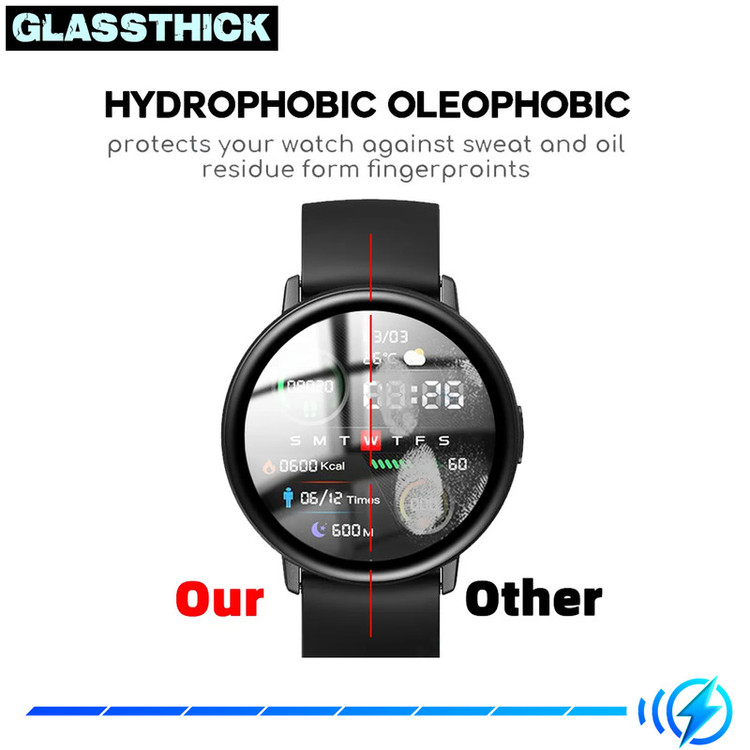 محافظ صفحه نمایش نانو گلستیک مدل Pmma-GL مناسب برای ساعت هوشمند سامسونگ Galaxy Watch 5 40mm بسته سه عددی