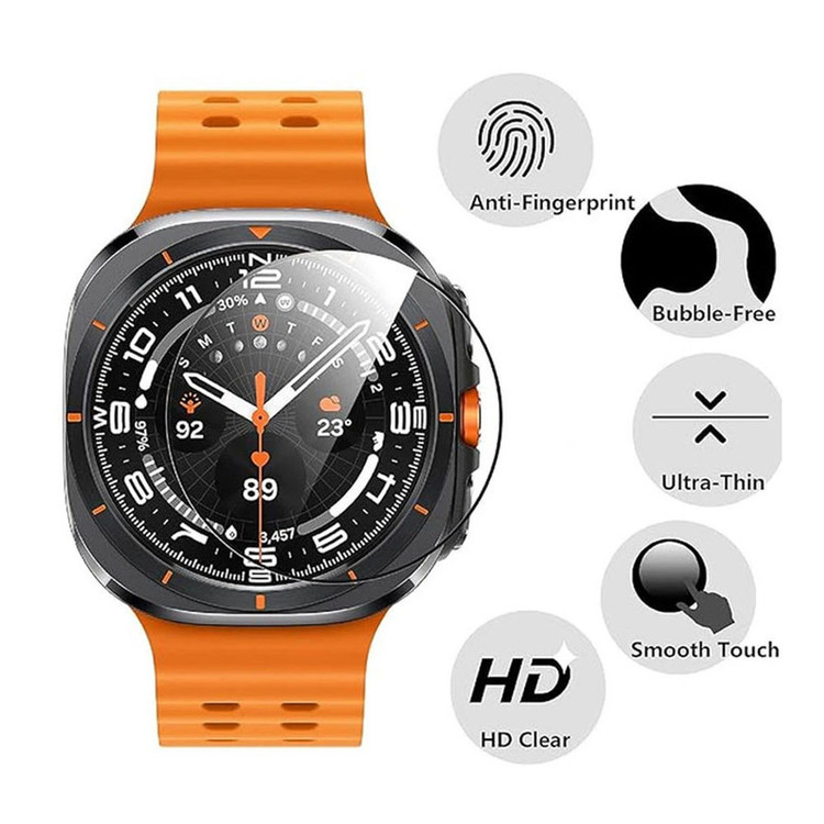 محافظ صفحه نمایش نانو آی ویش مدل PMMA مناسب برای ساعت هوشمند سامسونگ Galaxy watch Ultra 47 mm بسته دو عددی