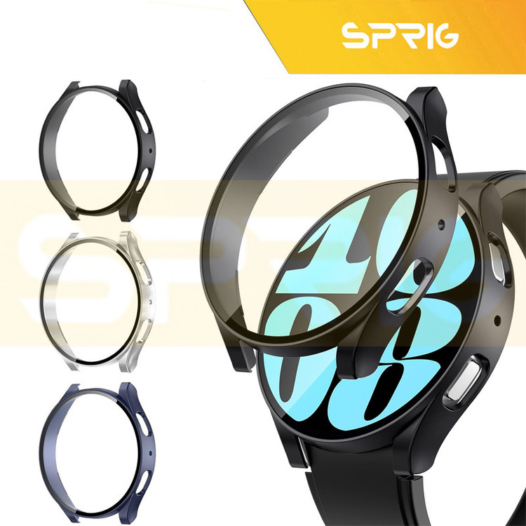 کاور اسپریگ مدل SPG مناسب برای ساعت هوشمند سامسونگ Galaxy Watch 7 40mm به همراه محافظ صفحه نمایش