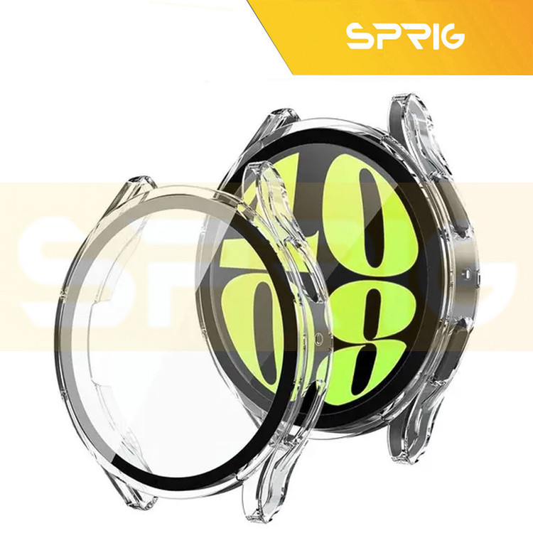 کاور اسپریگ مدل SPG مناسب برای ساعت هوشمند سامسونگ Galaxy Watch 7 40mm به همراه محافظ صفحه نمایش