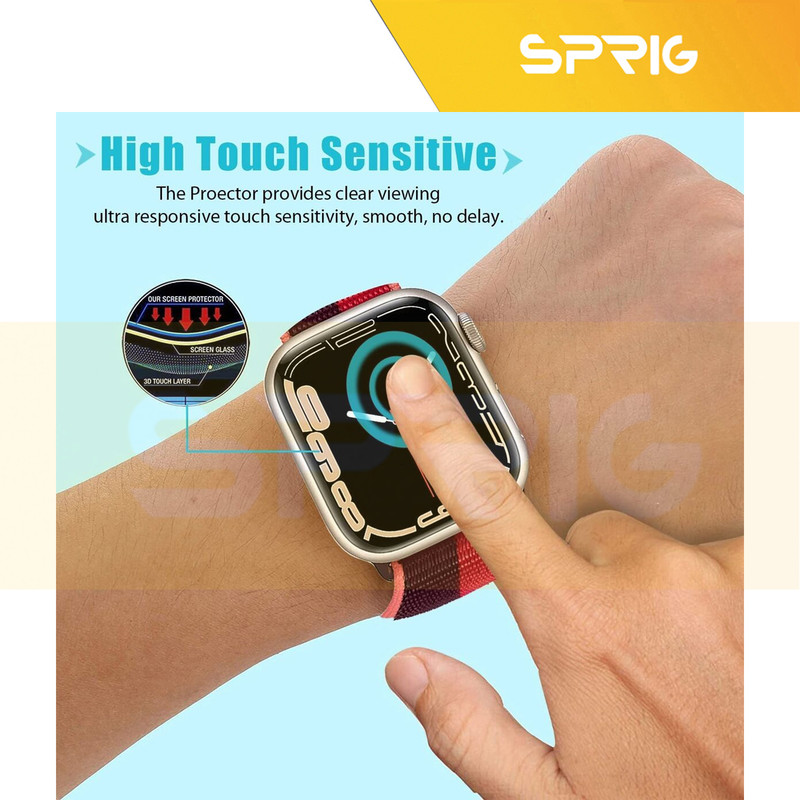 محافظ صفحه نمایش اسپریگ مدل Pmma-SPG مناسب برای ساعت هوشمند شیائومی Redmi Watch 5 Active