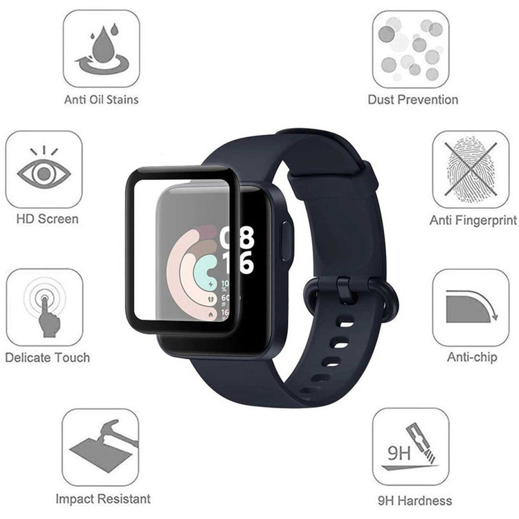 محافظ صفحه نمایش مدل MWL مناسب برای ساعت هوشمند شیائومی Mi Watch Lite