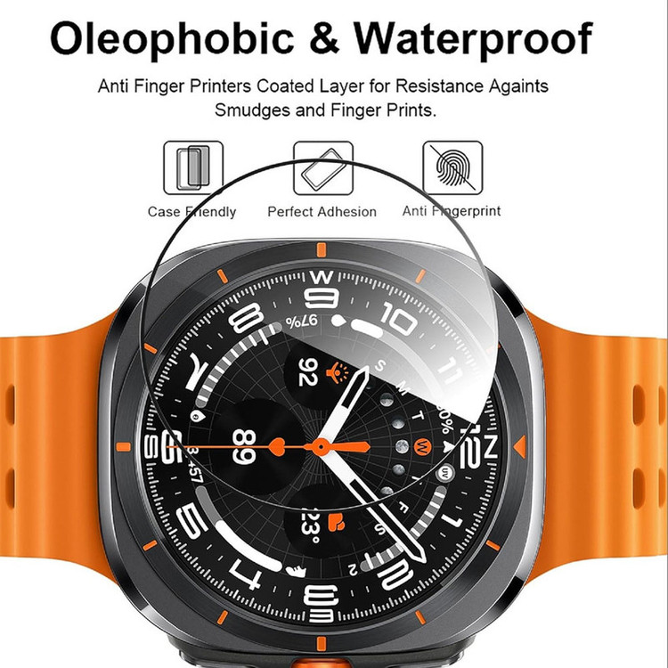 محافظ صفحه نمایش شیشه ای واچ من مدل SH-WM مناسب برای ساعت هوشمند سامسونگ Galaxy watch Ultar 47 mm بسته دو عددی