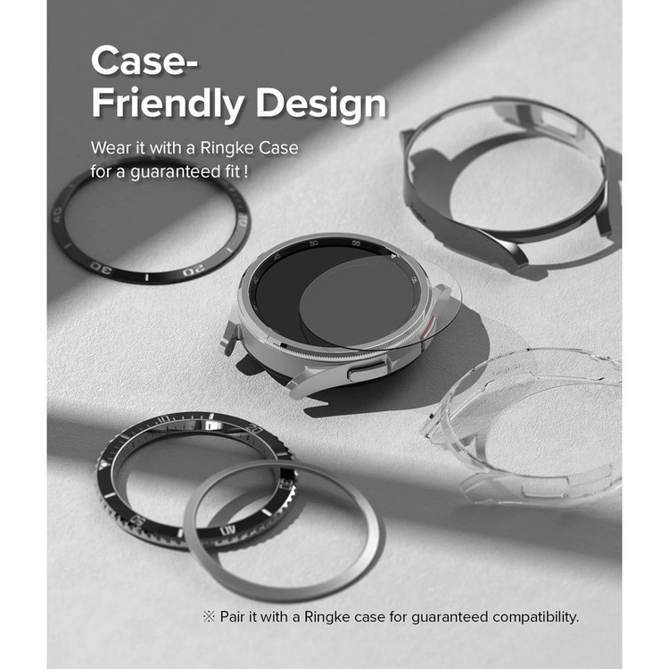 محافظ صفحه نمایش شیشه ای بادیگارد مدل GW مناسب برای ساعت هوشمند سامسونگ Galaxy Watch 6 Classic 43mm