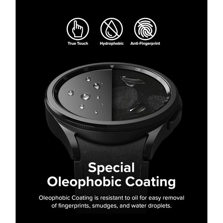 محافظ صفحه نمایش شیشه ای بادیگارد مدل GW مناسب برای ساعت هوشمند سامسونگ Galaxy Watch 6 Classic 43mm