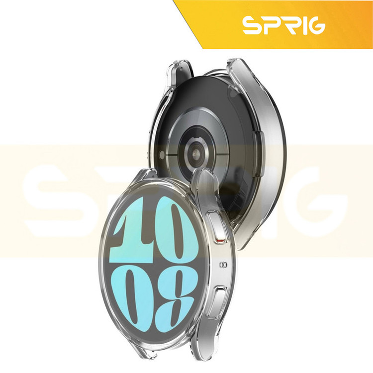 کاور اسپریگ مدل SPG مناسب برای ساعت هوشمند سامسونگ Galaxy Watch 6 40mm به همراه محافظ صفحه نمایش