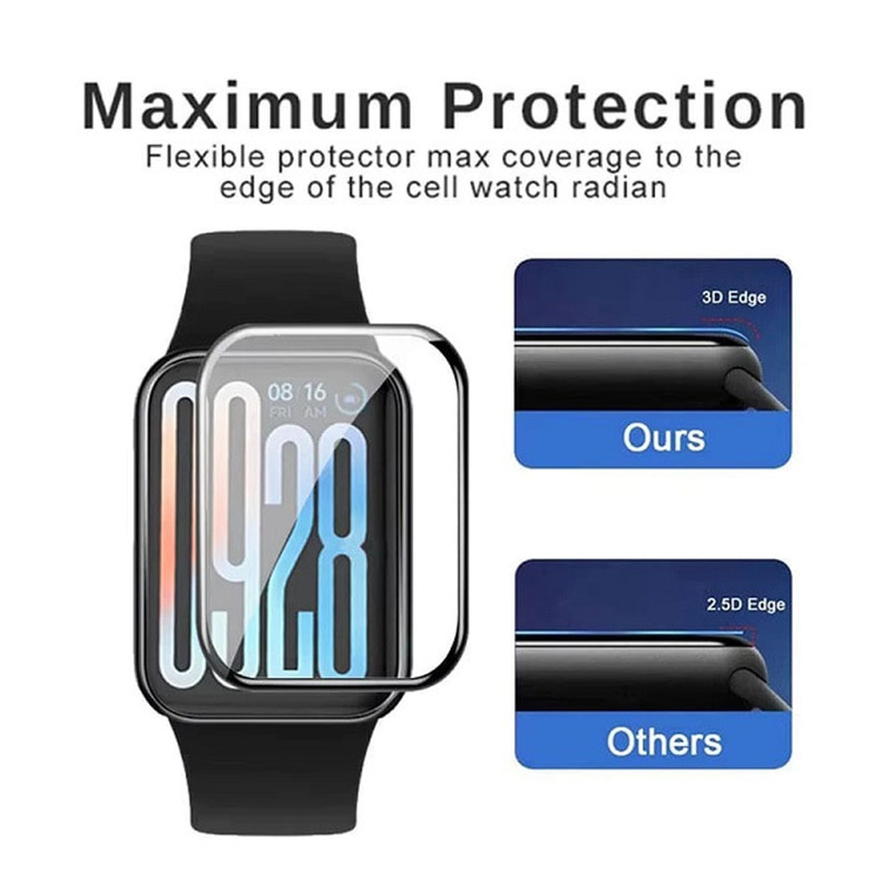محافظ صفحه نمایش آکوآرا مدل PMMA مناسب برای ساعت هوشمند شیائومی Mi Band 9 Pro