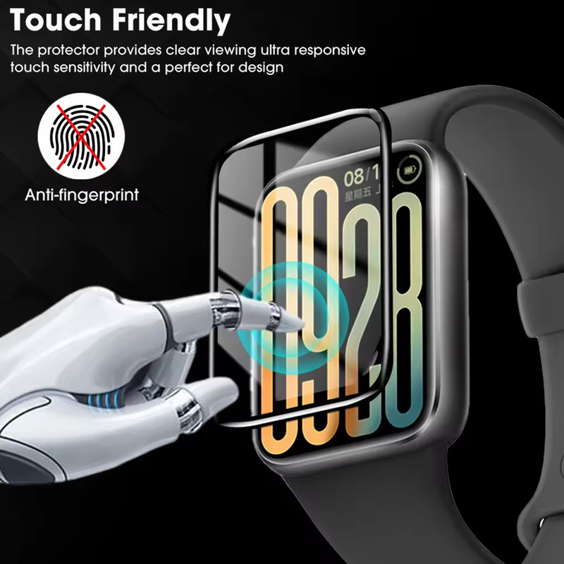 محافظ صفحه نمایش آکوآرا مدل PMMA مناسب برای ساعت هوشمند شیائومی Mi Band 9 Pro