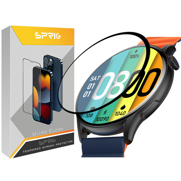محافظ صفحه نمایش نانو اسپریگ مدل SPG مناسب برای ساعت هوشمند شیائومی Kieslect Kr Pro