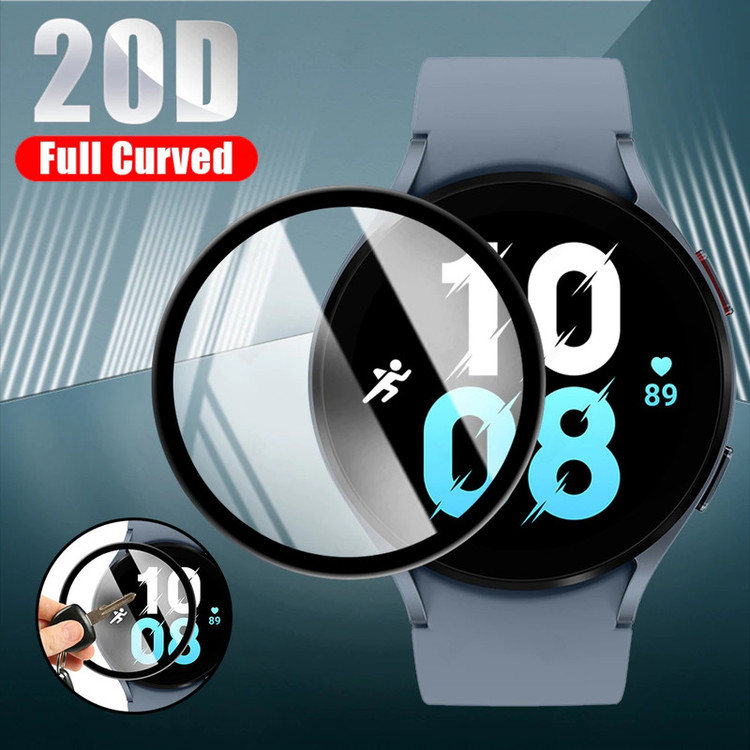 محافظ صفحه نمایش بادیگارد مدل PMMA مناسب برای ساعت هوشمند سامسونگ Galaxy Watch 5 44mm R915 بسته 2 عددی