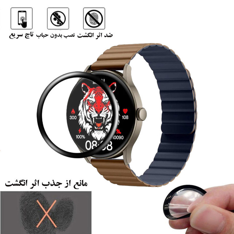محافظ صفحه نمایش گلس استار مدل PMMAWATCH مناسب برای ساعت هوشمند ایمیکی TG1