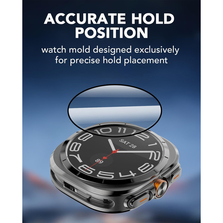 محافظ صفحه نمایش گلستیک مدل Pmma-GL مناسب برای ساعت هوشمند سامسونگ Galaxy Watch 7 Ultra 47mm