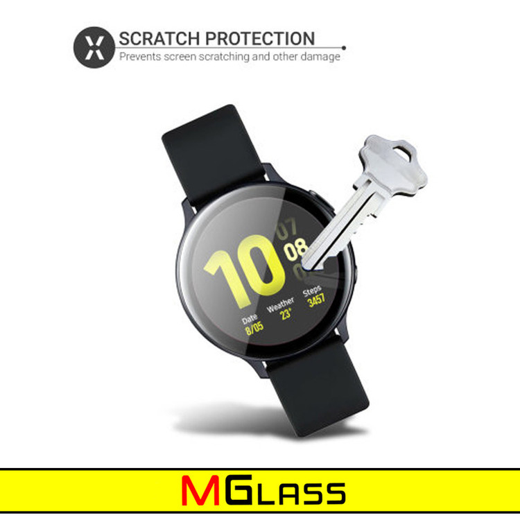 محافظ صفحه نمایش نانو ام گلس مدل NMG مناسب برای ساعت هوشمند سامسونگ Watch Active 44mm بسته سه عددی