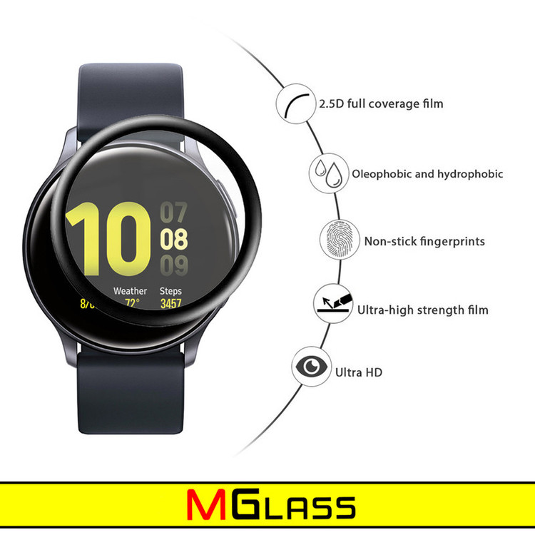 محافظ صفحه نمایش نانو ام گلس مدل NMG مناسب برای ساعت هوشمند سامسونگ Watch Active 40mm بسته دو عددی