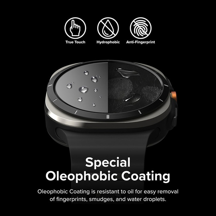 محافظ صفحه نمایش شیشهای زیرو مدل Glass-ZR مناسب برای ساعت هوشمند سامسونگ Galaxy Watch 7 Ultra 47mm