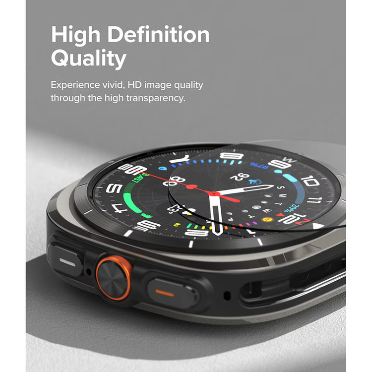 محافظ صفحه نمایش شیشهای زیرو مدل Glass-ZR مناسب برای ساعت هوشمند سامسونگ Galaxy Watch 7 Ultra 47mm