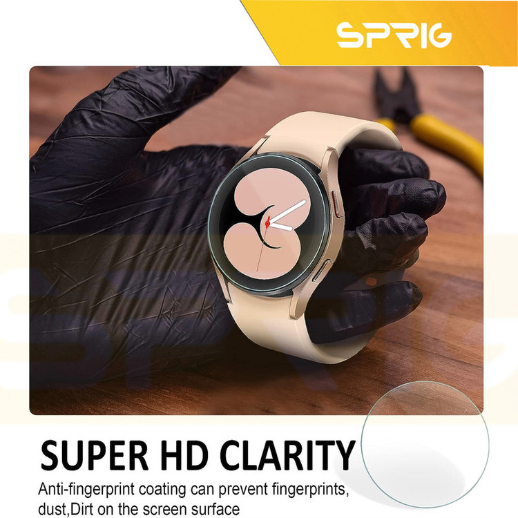 محافظ صفحه نمایش شیشه ای اسپریگ مدل SH-SP مناسب برای ساعت هوشمند سامسونگ Galaxy watch 6 40mm