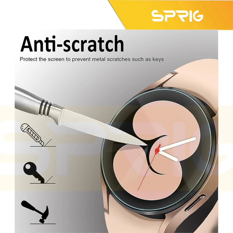 محافظ صفحه نمایش شیشه ای اسپریگ مدل SH-SP مناسب برای ساعت هوشمند سامسونگ Galaxy watch 6 40mm