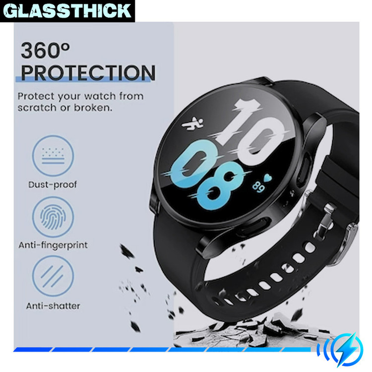 کاور گلستیک مدل GL-360 مناسب برای ساعت هوشمند سامسونگ Galaxy Watch 5 44mm به همراه محافظ صفحه نمایش