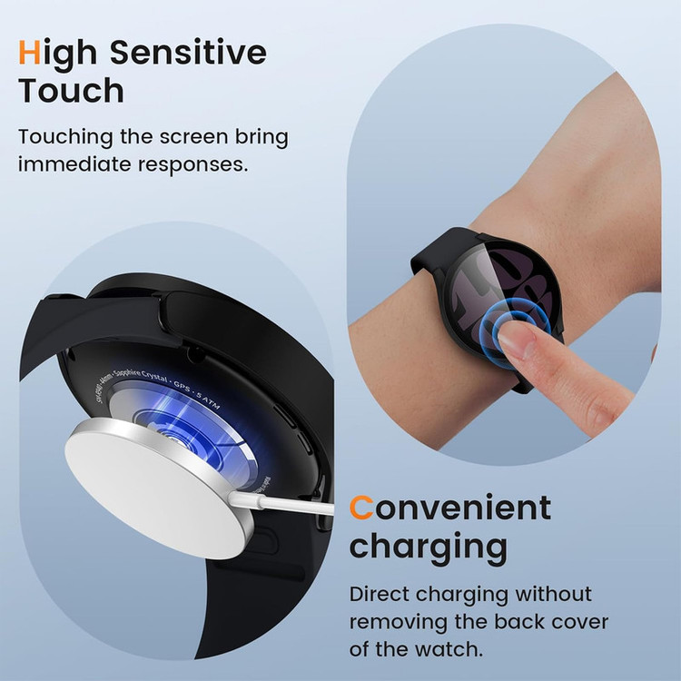 کاور امگلس مدل Privacy MG مناسب برای ساعت هوشمند سامسونگ Galaxy Watch 7 44mm