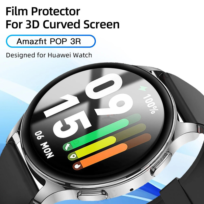 محافظ صفحه نمایش بادیگارد مدل PMMA مناسب برای ساعت هوشمند امیزفیت Pop 3R