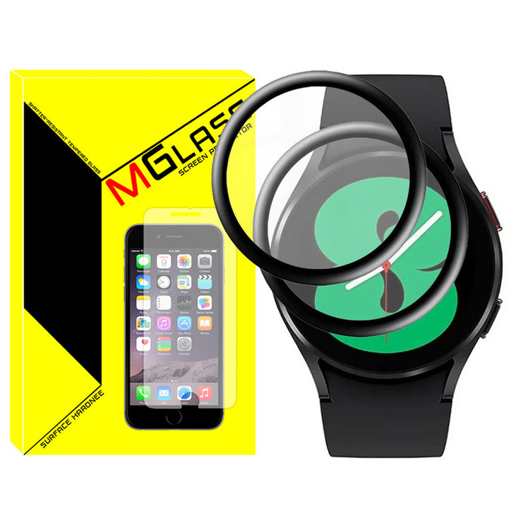 محافظ صفحه نمایش نانو امگلس مدل Pmma-MG مناسب برای ساعت هوشمند سامسونگ Galaxy Watch 4 40mm بسته دو عددی
