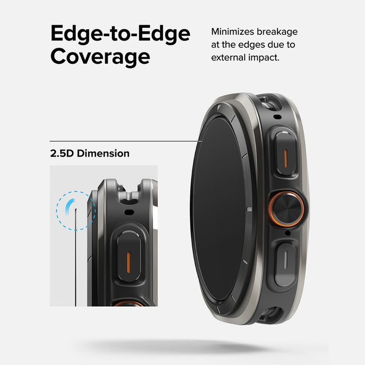 محافظ صفحه نمایش شیشهای برنارد مدل Glass-BR مناسب برای ساعت هوشمند سامسونگ Galaxy Watch 7 Ultra 47mm بسته سه عددی