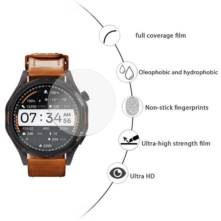محافظ صفحه نمایش لاین مدل RB007 مناسب برای ساعت هوشمند TCH HD1 Hero1