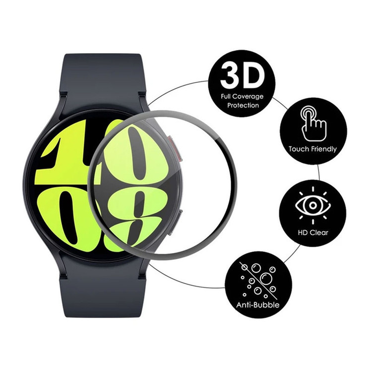 محافظ صفحه نمایش نانو واچ من مدل pmma-WM مناسب برای ساعت هوشمند سامسونگ Galaxy Watch 4/5/6/7/fe سایز 40 میلی متری
