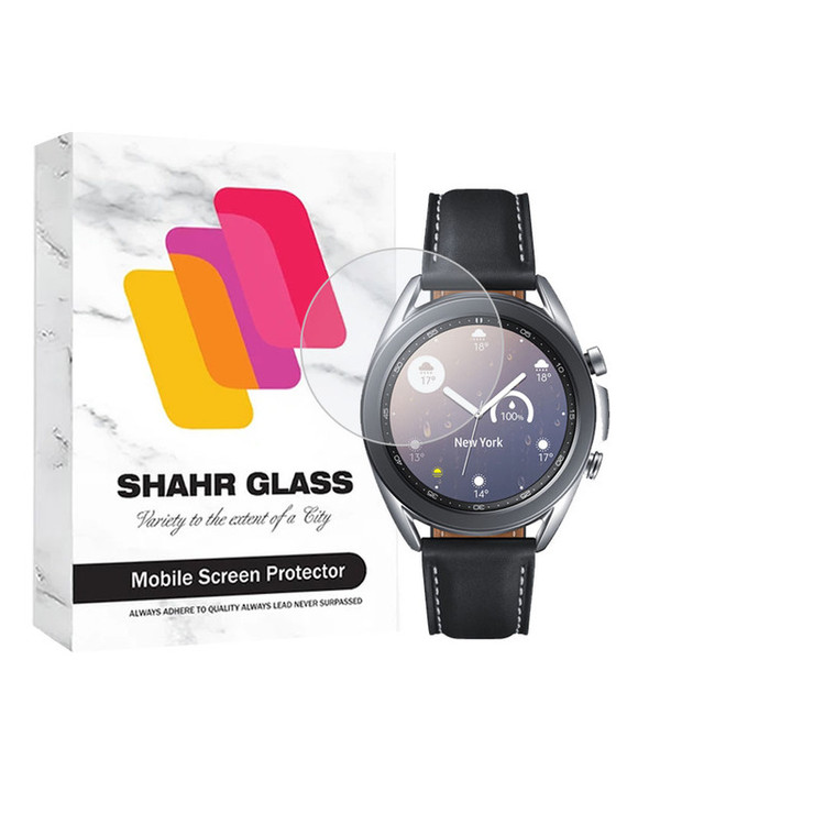 محافظ صفحه نمایش شهر گلس مدل SMPWATCHS مناسب برای ساعت هوشمند سامسونگ Galaxy Watch 3 41 mm