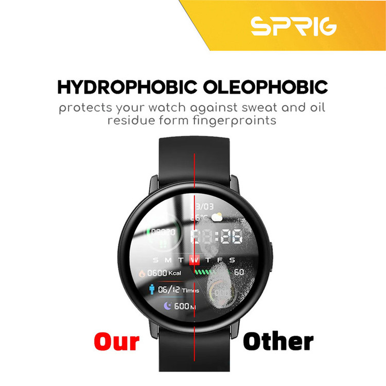 محافظ صفحه نمایش نانو اسپریگ مدل SPG مناسب برای ساعت هوشمند سامسونگ Galaxy Watch Active 2 44mm