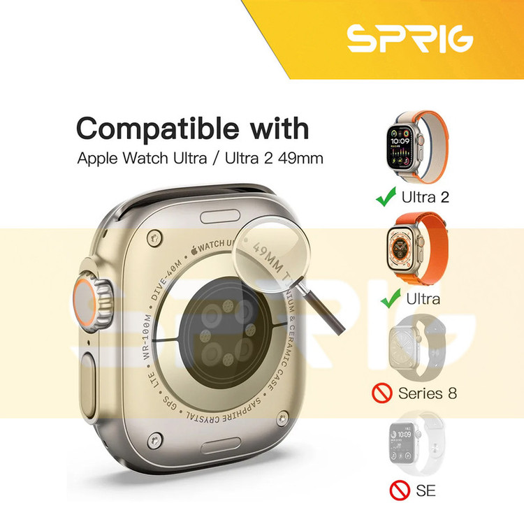 محافظ صفحه نمایش شیشهای اسپریگ مدل SH-FULL مناسب برای ساعت هوشمند ویرفیت HK8 pro max / HK9 ultra 2 / T900 Ultra