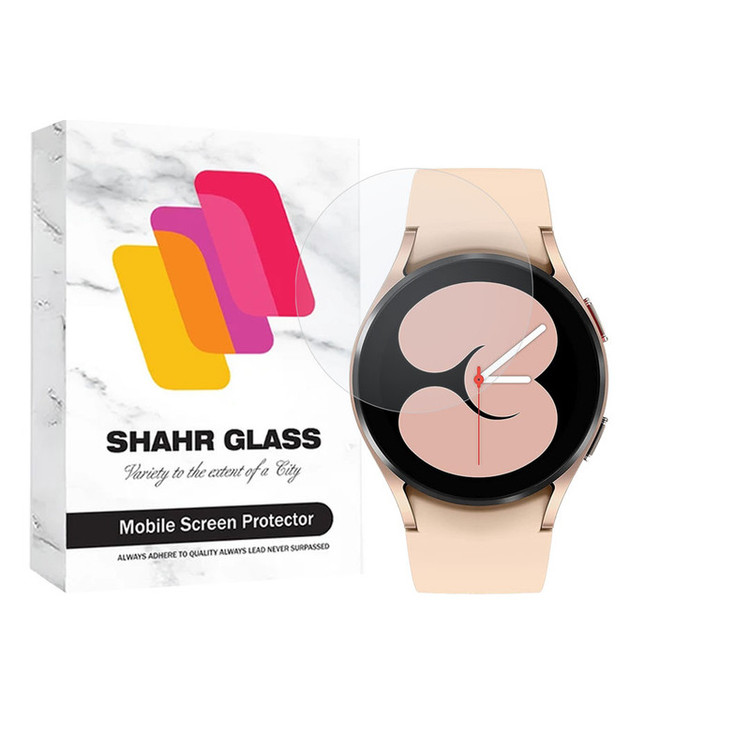 محافظ صفحه نمایش شهر گلس مدل SMPWATCHS مناسب برای ساعت هوشمند سامسونگ Galaxy Watch 4 40 mm