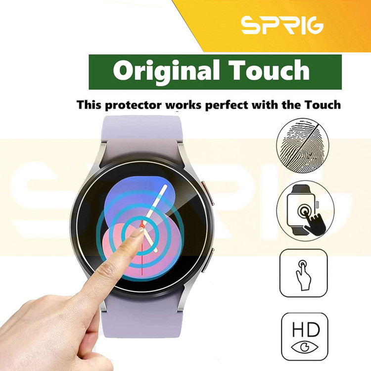 محافظ صفحه نمایش شیشه ای اسپریگ مدل Glass SPG مناسب برای ساعت هوشمند سامسونگ Galaxy watch 4 40mm