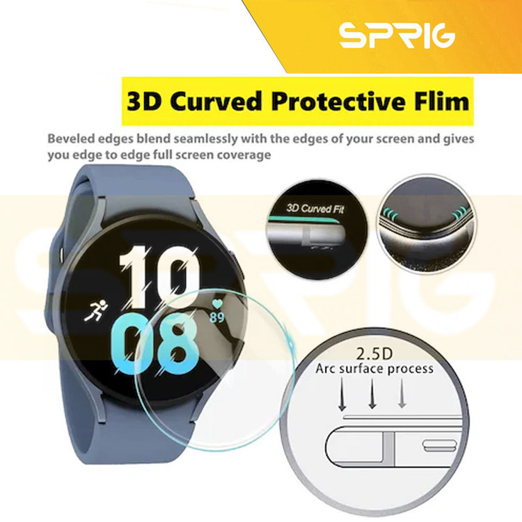 محافظ صفحه نمایش شیشه ای اسپریگ مدل Glass SPG مناسب برای ساعت هوشمند سامسونگ Galaxy watch 4 40mm
