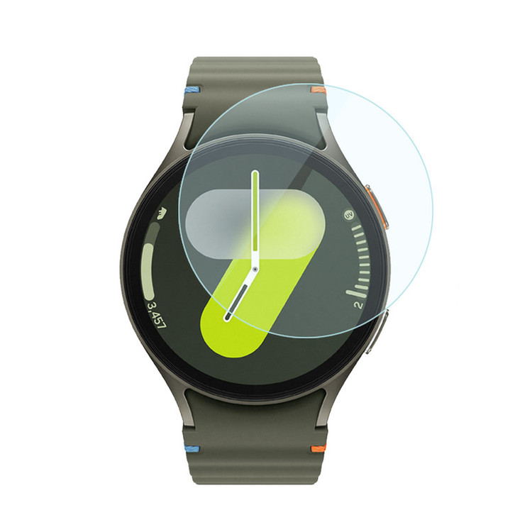محافظ صفحه نمایش شیشهای پلاس مدل Glass-PL مناسب برای ساعت هوشمند سامسونگ Galaxy Watch 7 40mm بسته سه عددی