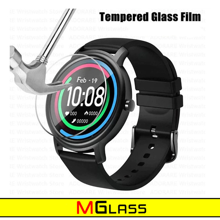 محافظ صفحه نمایش شیشهای ام گلس مدل SH-MG مناسب برای ساعت هوشمند سامسونگ Galaxy Watch 5 44mm