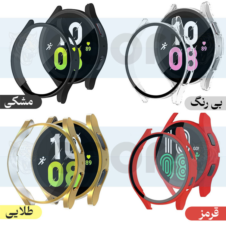 کاور گوف مدل Tempered Protector مناسب برای ساعت هوشمند سامسونگ Galaxy Watch 5 44mm به همراه محافظ صفحه نمایش