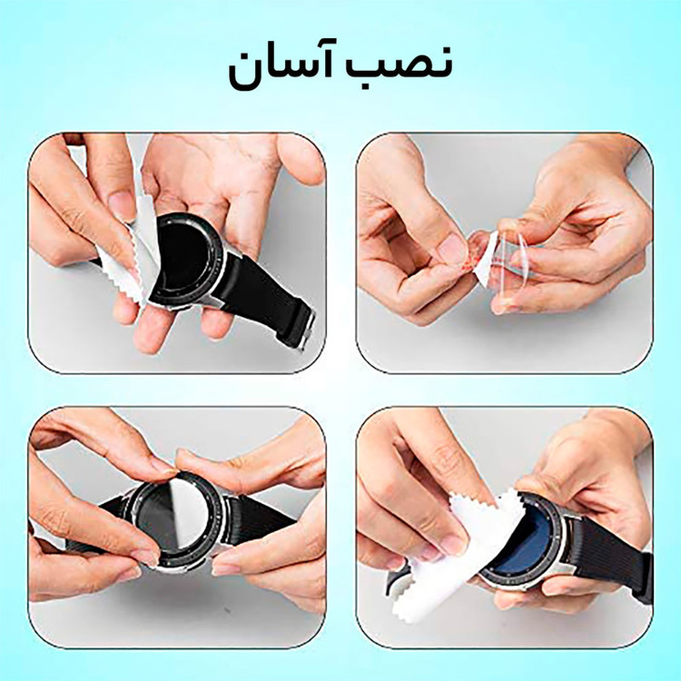 محافظ صفحه نمایش لاین مدل RB007 مناسب برای ساعت هوشمند شیائومی Glorimi M2 Max بسته سه عددی