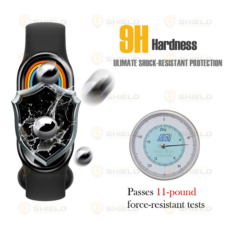 محافظ صفحه نمایش آلتیمیت شیلد مدل Nano Pmma مناسب برای ساعت هوشمند شیائومی Mi Band 9