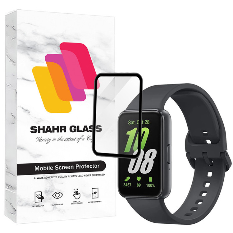 محافظ صفحه نمایش شهر گلس مدل PMMS20 مناسب برای ساعت هوشمند سامسونگ Galaxy Watch Fit 3