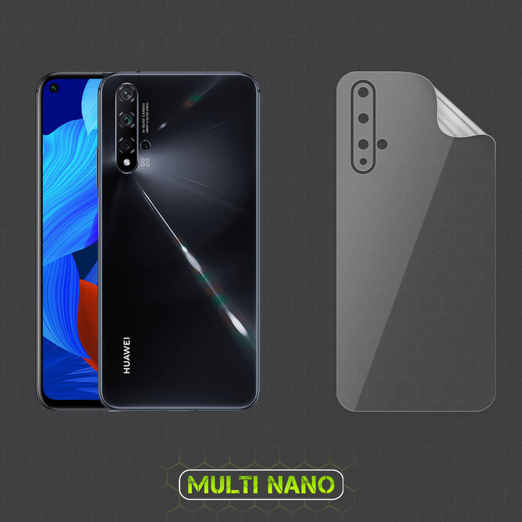 محافظ صفحه نمایش مولتی نانو مدل X-SFT مناسب برای گوشی موبایل هوآوی Nova 5T به همراه محافظ پشت